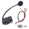 Set of 1 Ignition Coil & Spark Plug for Stihl MS341 MS361 (2004–2010) 1135 400 1300