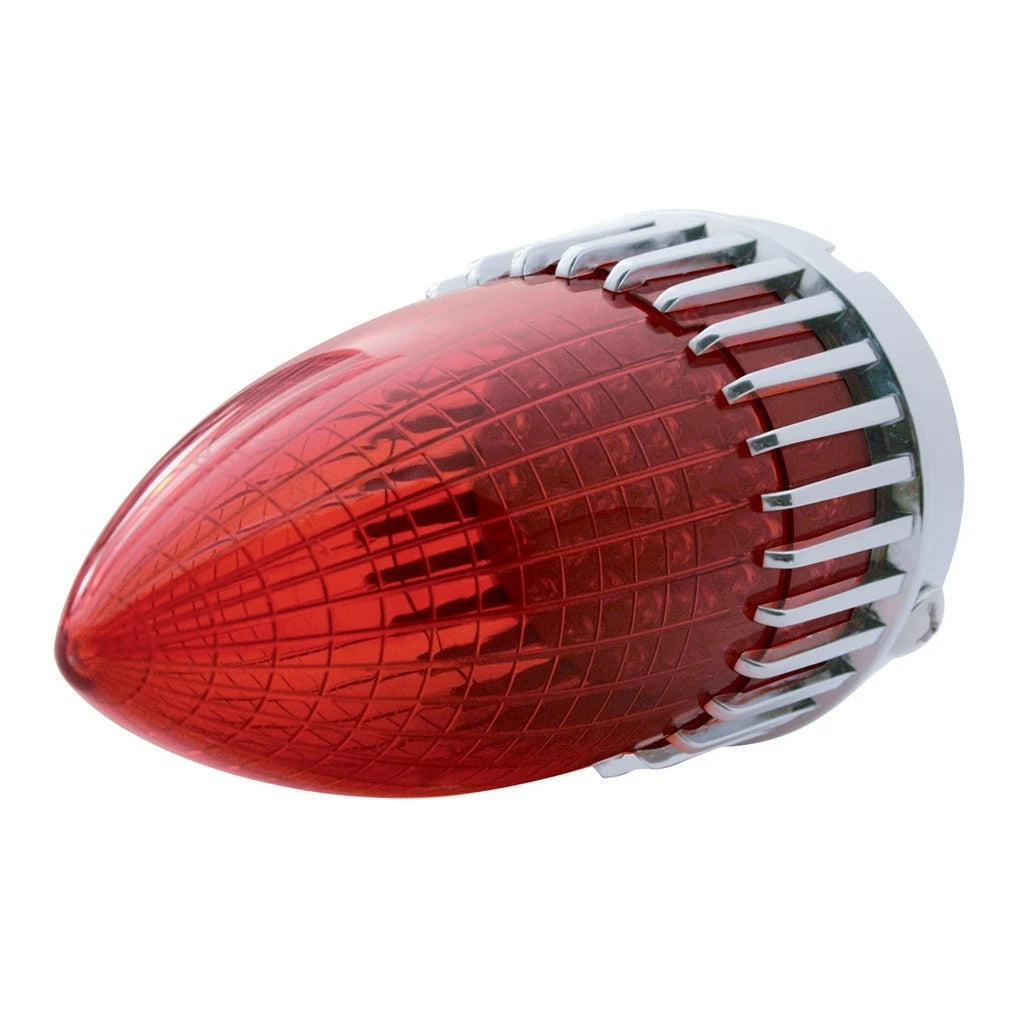 LED Tail Light Kit w Chrome Bezels for 1959 Cadillac (1959–1959)