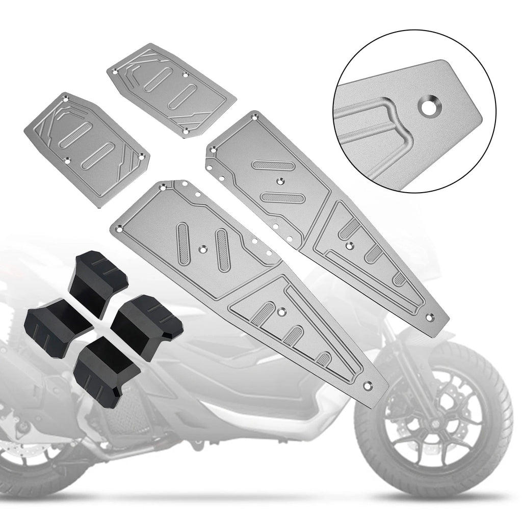 Footboard Foot Rest Pad Peg Plate for Aprilia SR GT200 SR GT125 (2022–2023)