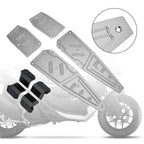 Footboard Foot Rest Pad Peg Plate for Aprilia SR GT200 SR GT125 (2022–2023)