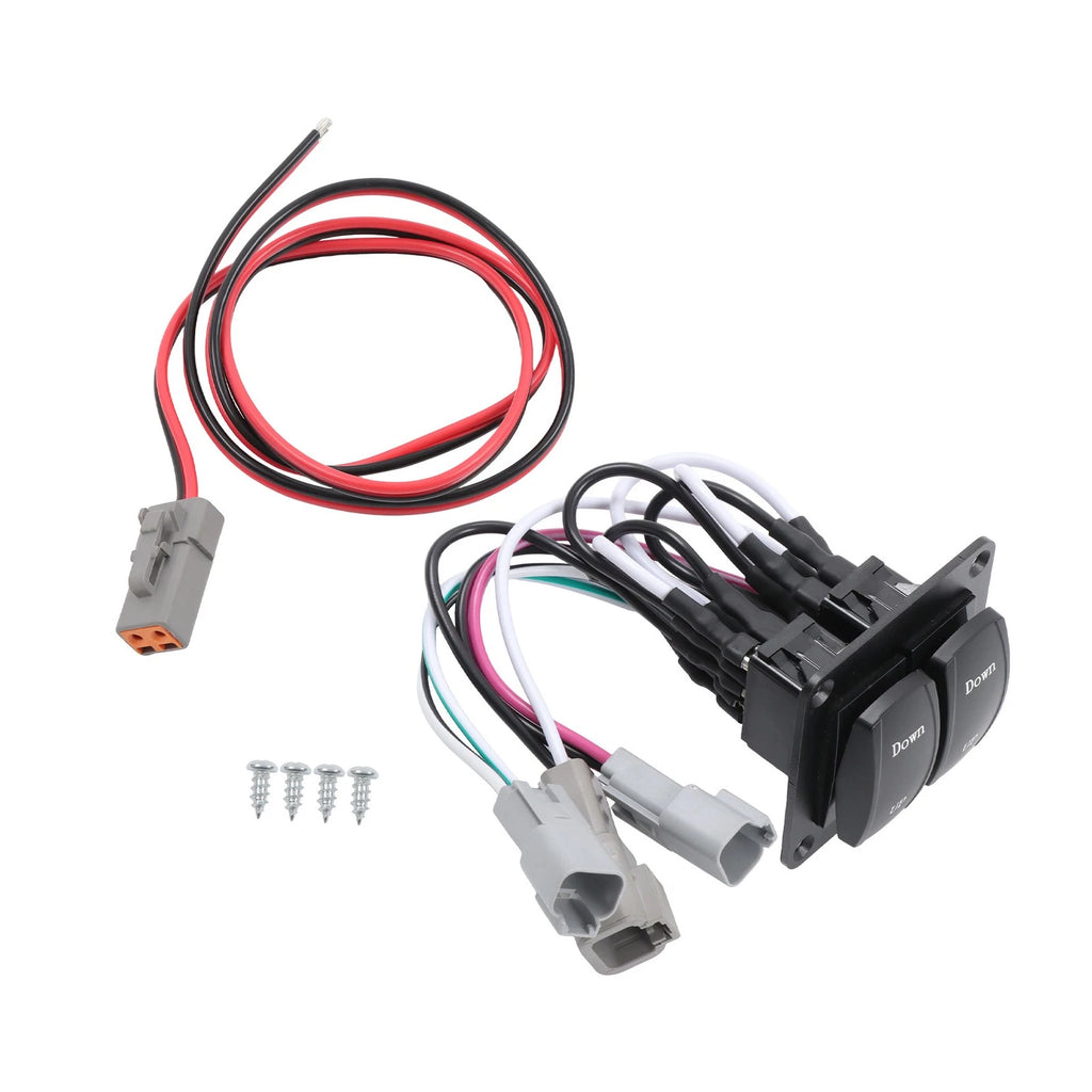 Trim Tab Double Rocker Switch Kit for Single Actuator Systems