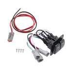 Trim Tab Double Rocker Switch Kit for Single Actuator Systems