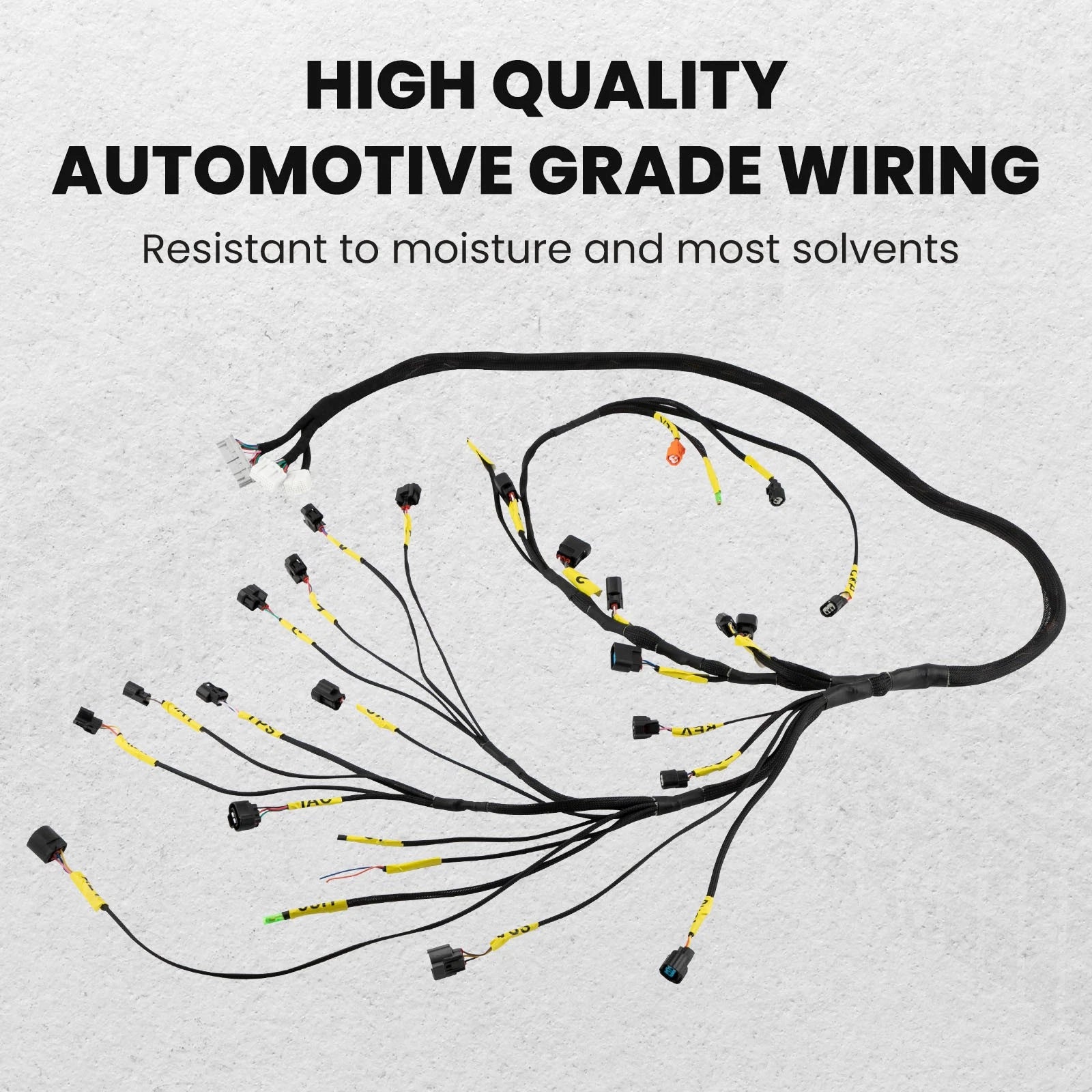 K20 K24 Tucked Engine Harness for Honda Acura CRX EK EG (2001–2005)