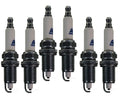 Set of 6 Spark Plugs for Ram 1500, Jeep Liberty, Dodge Nitro, Audi A6 (V6)