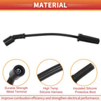 7 Pcs Spark Plug Wire Ignition Coil Cable No. 12173579 for Chevrolet Astro (1996–2005)