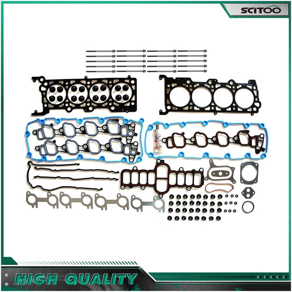 Head Gasket Set with Bolts for Ford E-150 Club Wagon (2003) HS9790PT-15