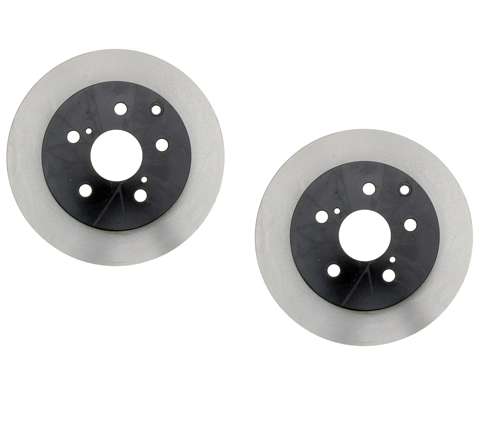 Set of 2 Rear Disc Brake Rotors 282mm for Toyota RAV4 Lexus HS250h (2010–2018)