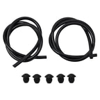 Fuel Line Tank Grommet Kit for KM85 (1 Piece) Black