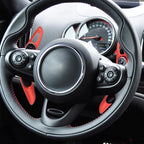 Pair Red Shift Paddle Extend Covers for BMW Mini Cooper 