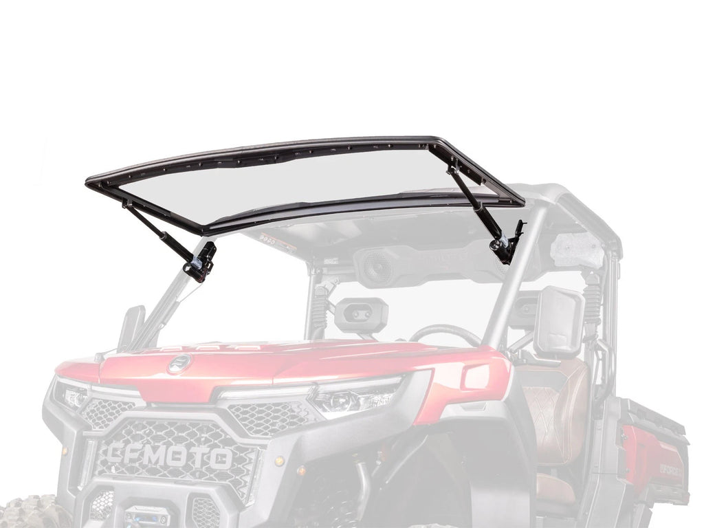 SuperATV Maxdrive Power Flip Windshield for CFMoto U10 Pro (2025+)
