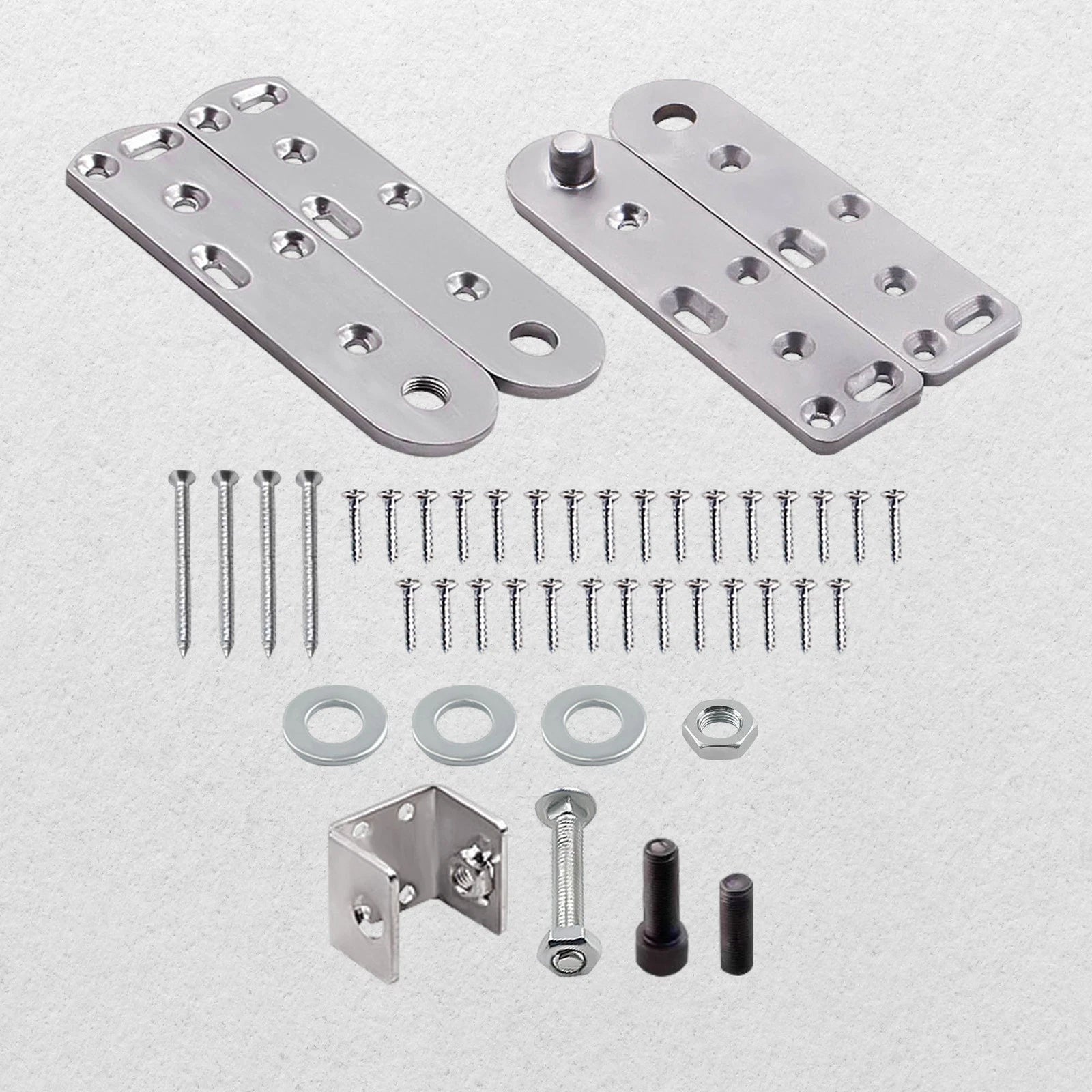Hidden Bookcase Door Pivot Hinge Kit for Home Use (500 lbs Capacity)