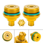 Pair Preload Adjuster Fork Bolts for Yamaha MT-03 (2019–2023)