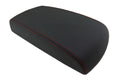 Leather Console Lid Armrest Cover for Chevrolet Impala (2006–2019) Red Stitch