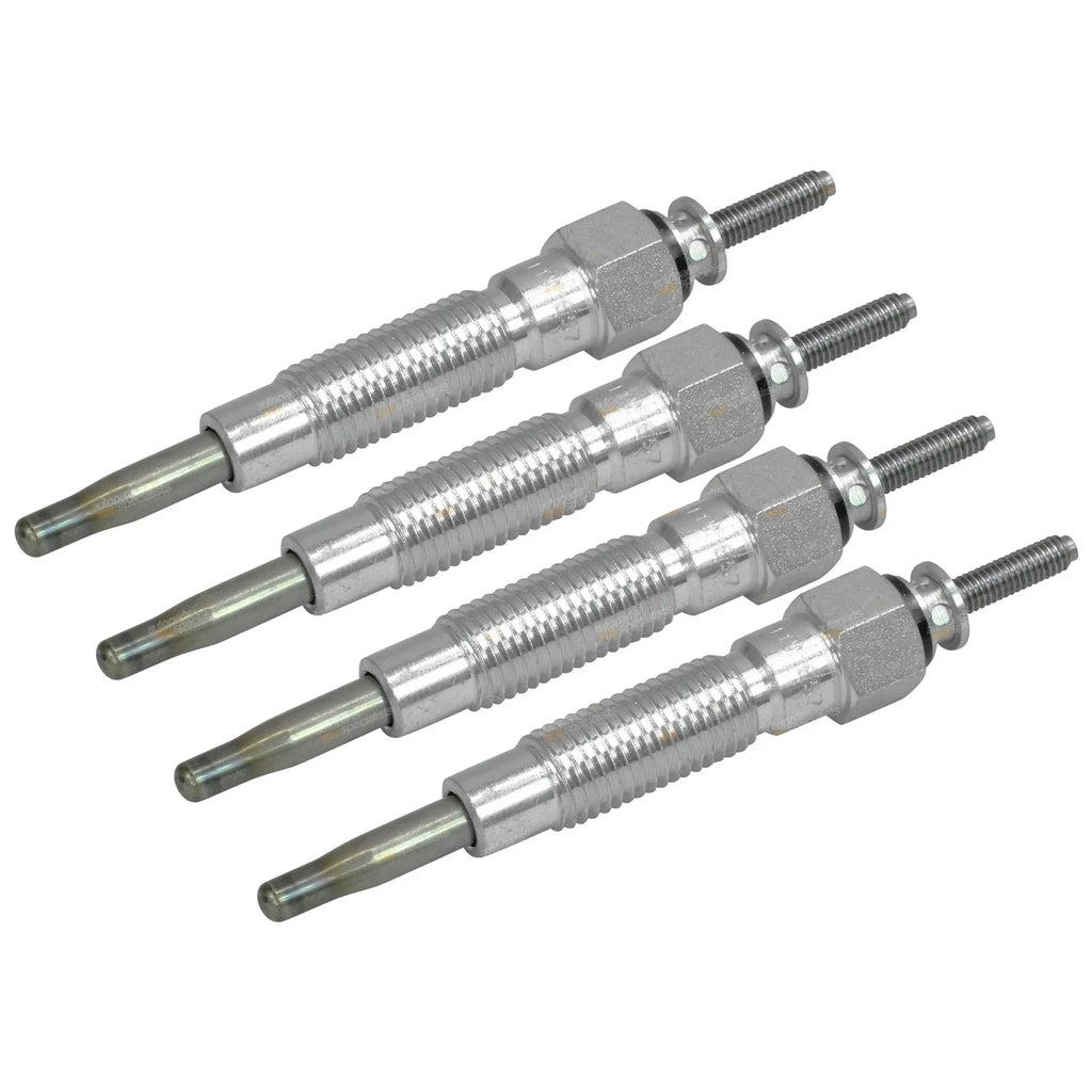4x Glow Plugs for Mitsubishi Pajero NH NJ NK 2.8L Diesel (1993-1997)