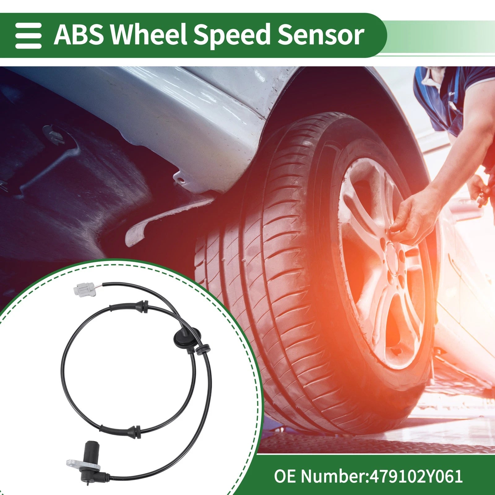 ABS Wheel Speed Sensor No. 479102Y061 for Nissan Maxima (2000–2003)
