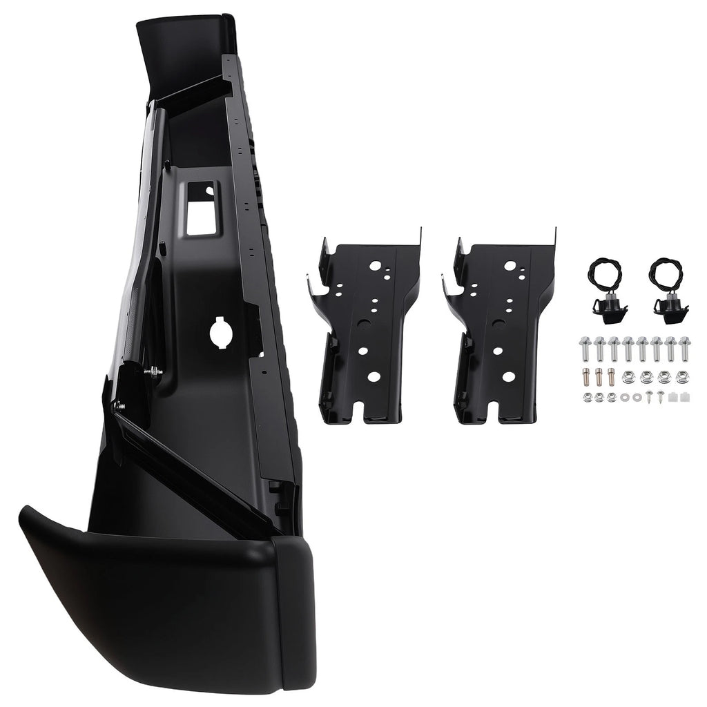Rear Bumper Assembly for Nissan Titan (2004–2015) NI1103117 Steel Black