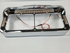 Headlight Bezel with Visor and Clear Lens LED Turn Signal for Dual 4x6 (2001–2007)