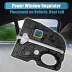 Rear Left Power Window Regulator for Dodge Ram 1500 (2019–2023)