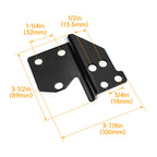 Sissy Bar Backrest Docking Hardware Kit for Harley Touring Road King (1997–2008)