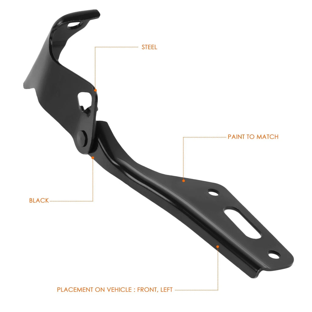 Left Driver Side Steel Engine Hood Hinge for Honda Accord (2003–2007)