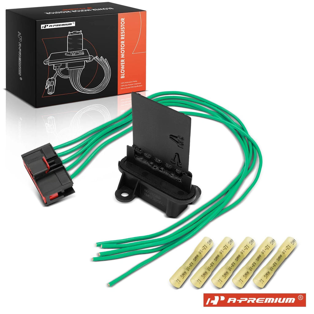 HVAC Blower Motor Resistor Kit for Jeep Wrangler (2002–2006) Liberty (2002–2007)