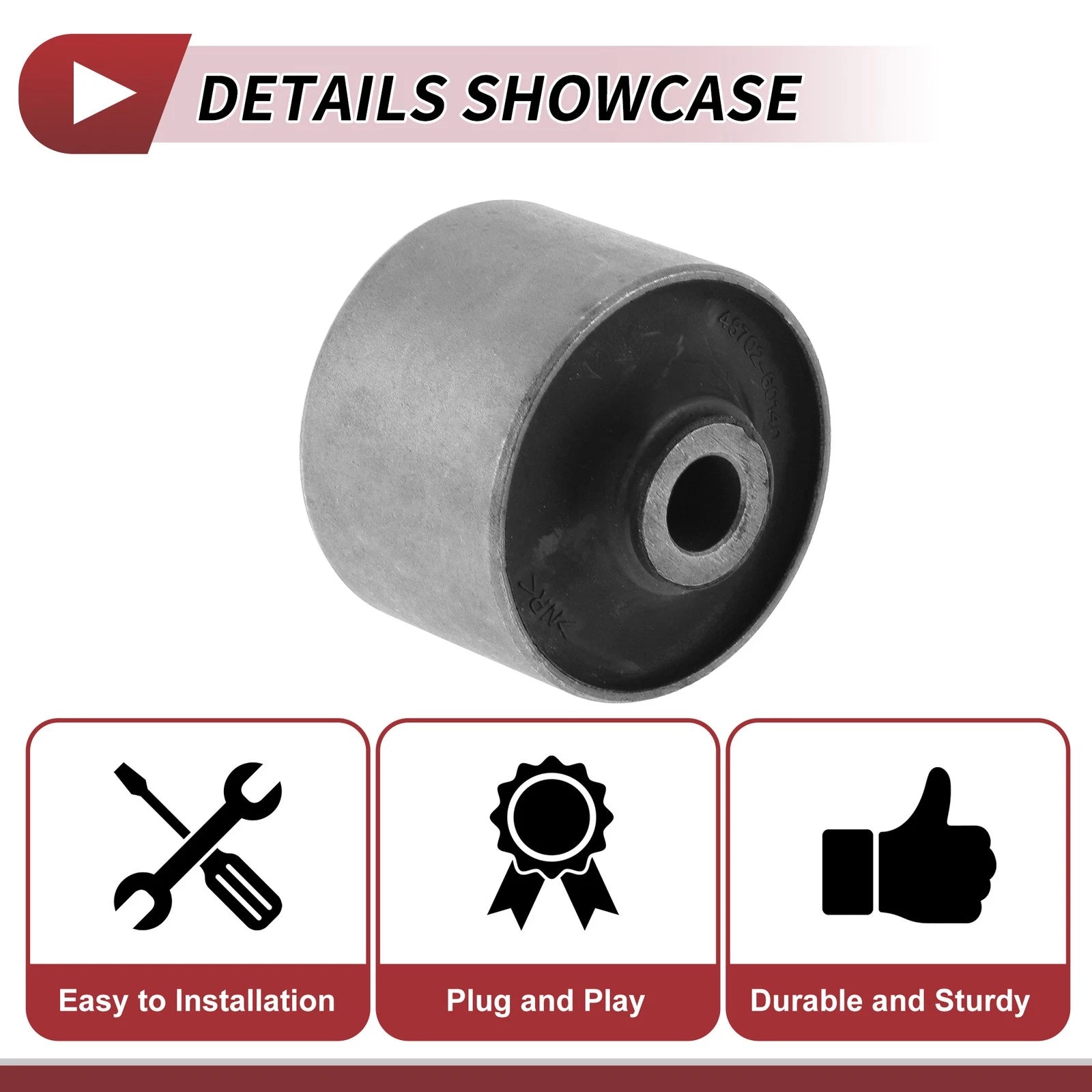 Rear Control Arm Suspension Bushing No. 4870260140 for Lexus LX460/LX570 (2010–2021)
