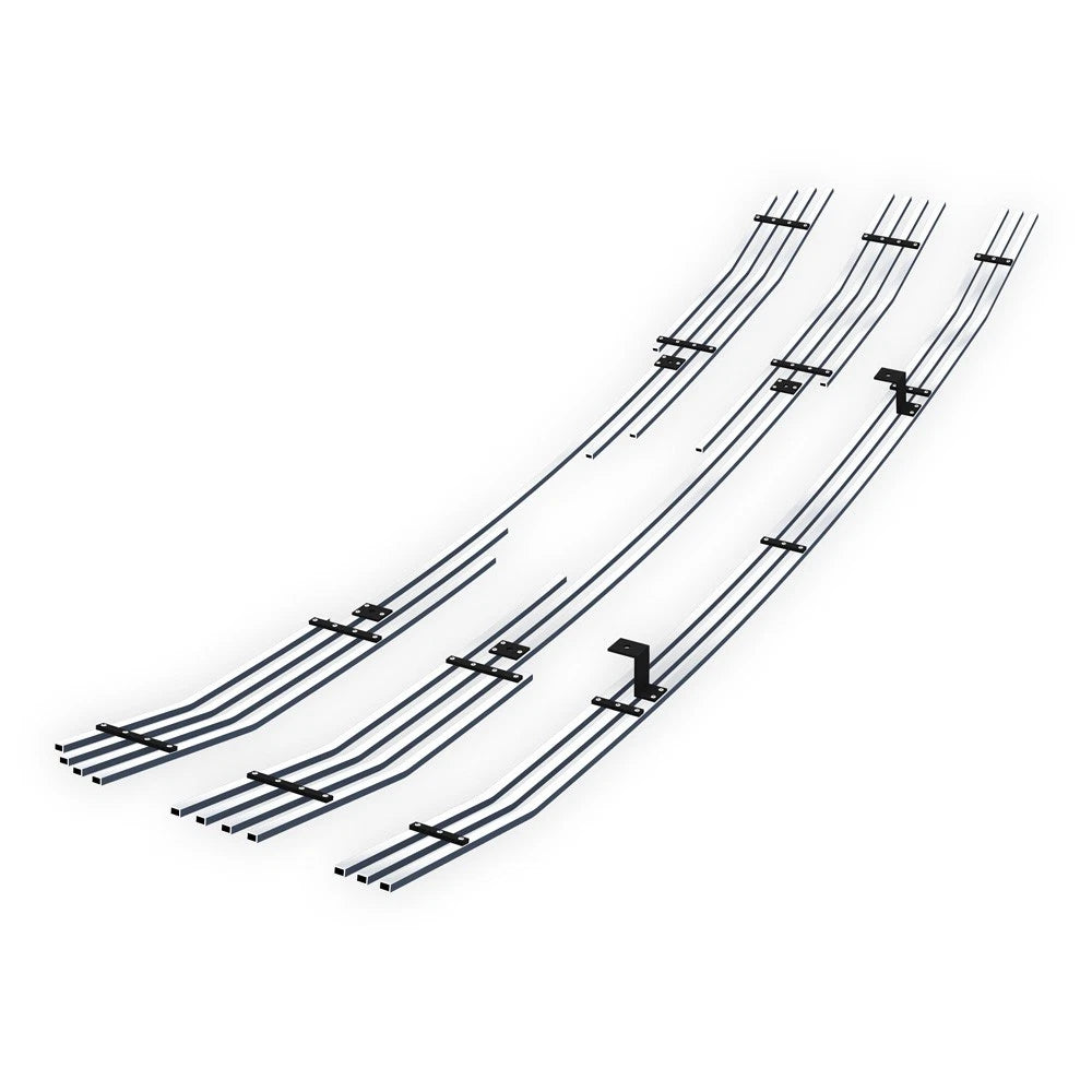 Upper Stainless Chrome Billet Grille for Ford F-150 King Ranch (2015-2017)