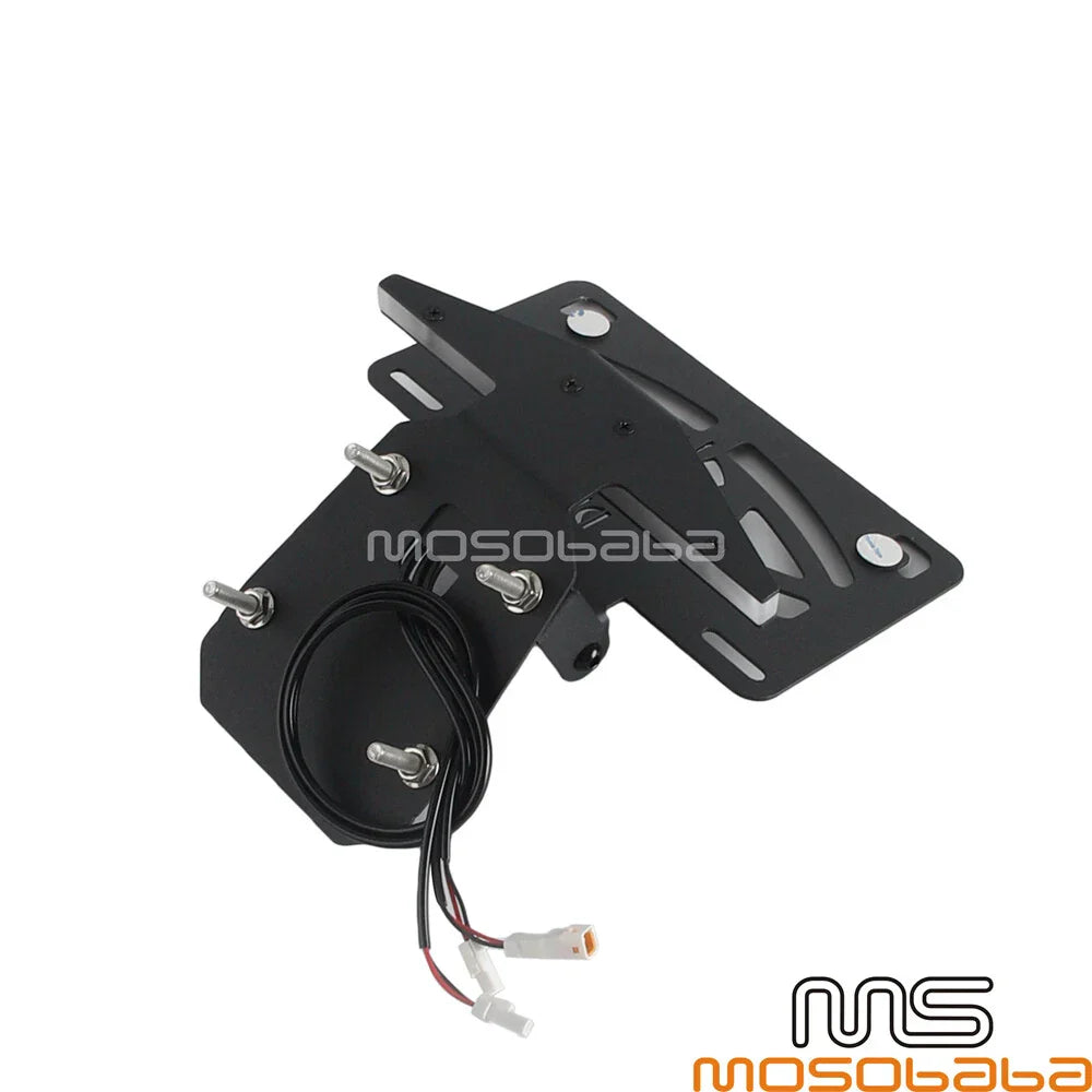 Rear License Plate Fender Eliminator w/ LED Turn Signal for 390 (2024-2025)