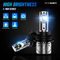 2X 9007 LED Headlight Bulbs for Low Beam (6000K)