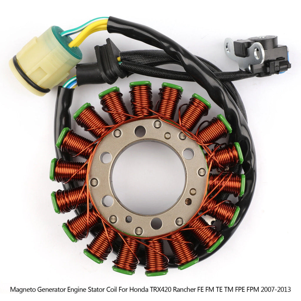 Generator Stator Coil for Honda TRX420 Rancher FE FM (2007–2013) T9