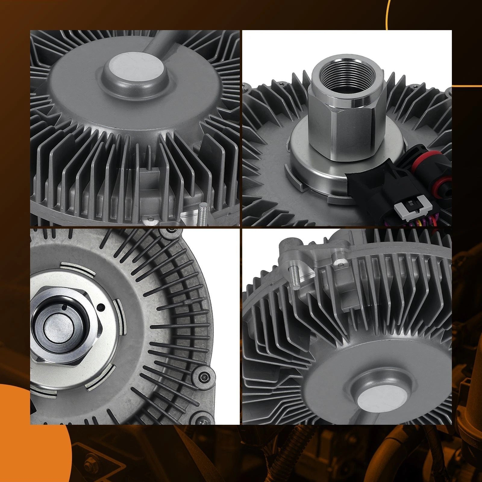 Cool Fan Clutch for Chevy Silverado Sierra 2500HD 3500HD (2015–2016)