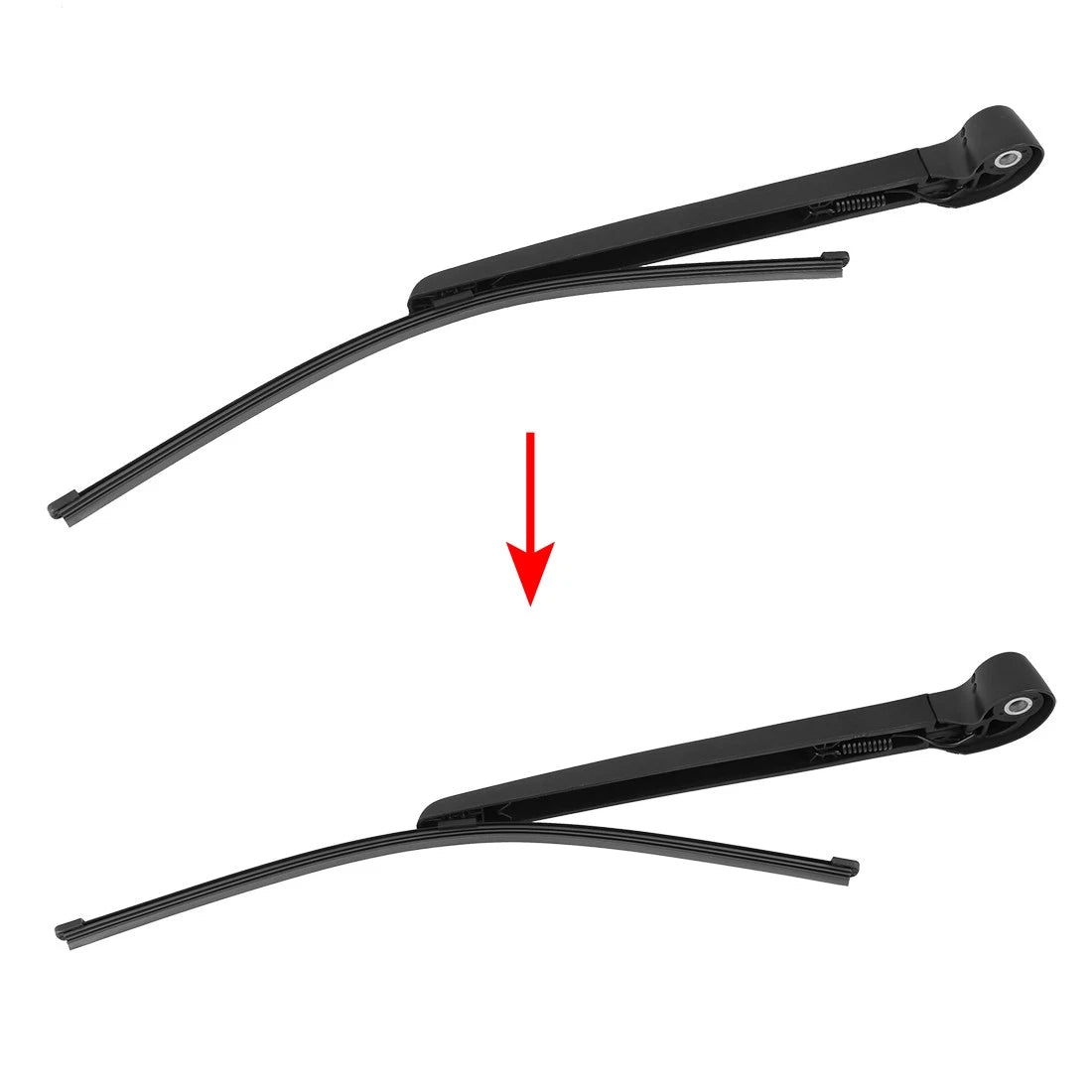 Set of 2 Rear Windshield Wiper Blade Arms 405mm for Audi A4 Allroad (2009–2019)