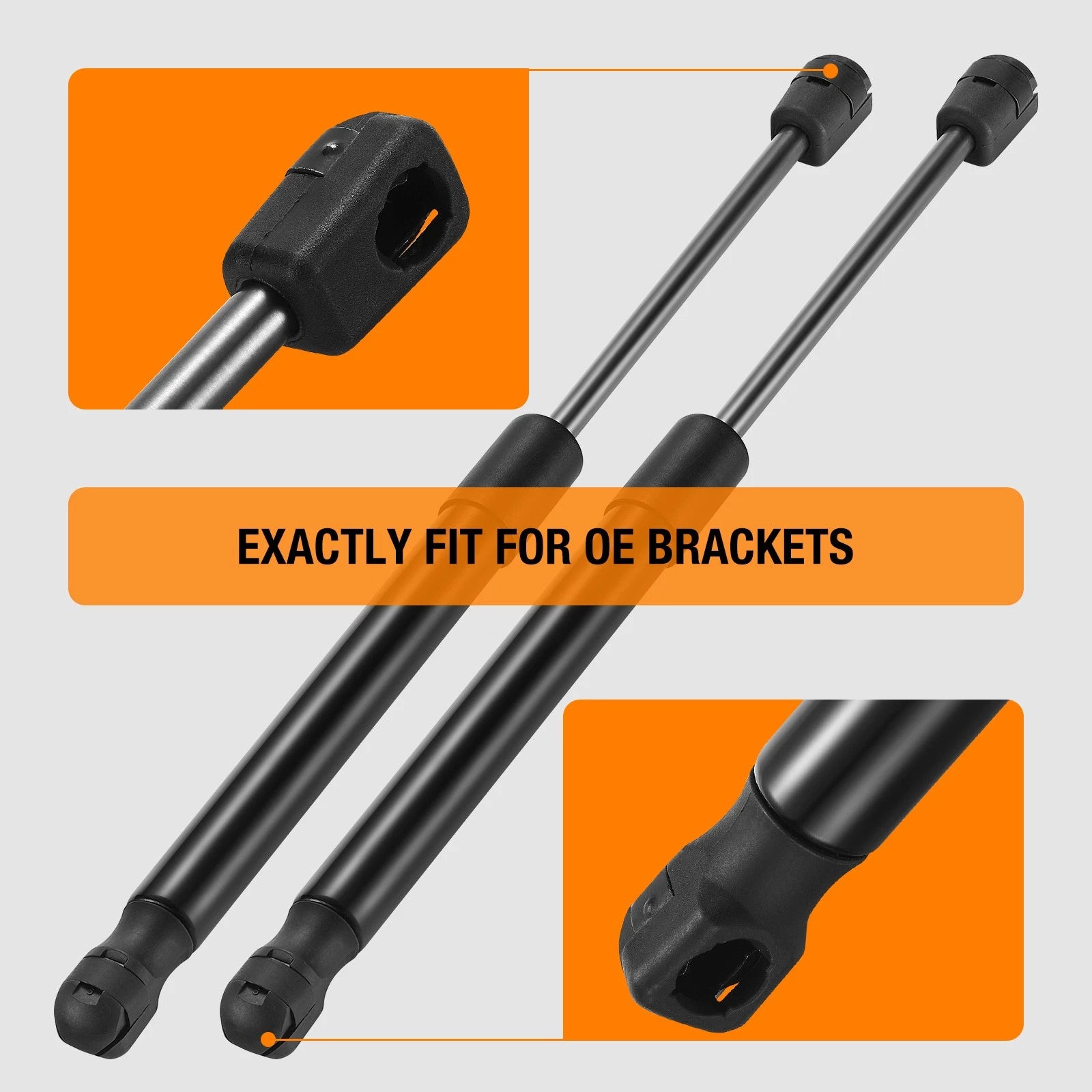 Gas Strut 30lb/133N for Camper Shell Truck Topper Rear Window (C16-04464)