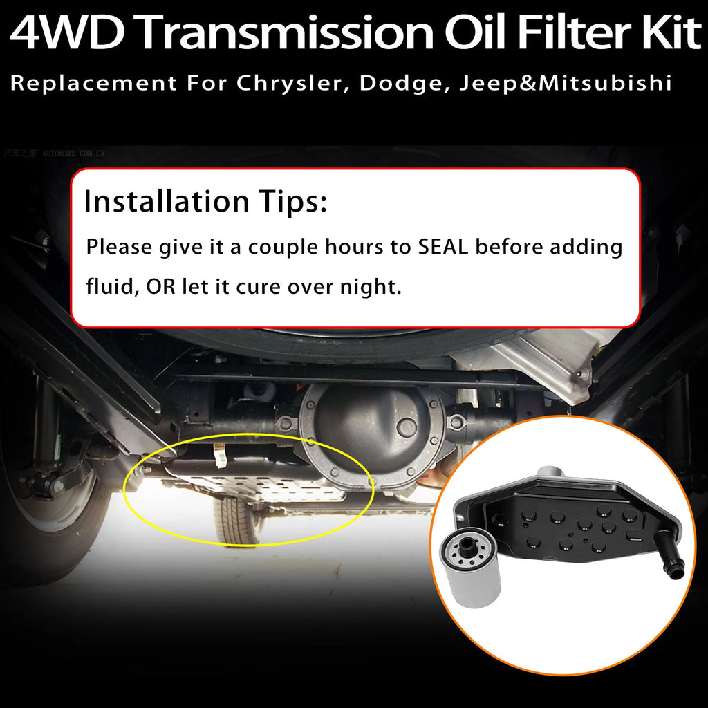 Transmission Filter for Dodge Ram 1500 2500 3500 (45RFE 545RFE 65RFE 66RFE 68RFE)