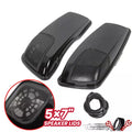 Saddlebag Lids with Speaker Cutouts for Harley Touring Road King Glide (2014–2024)
