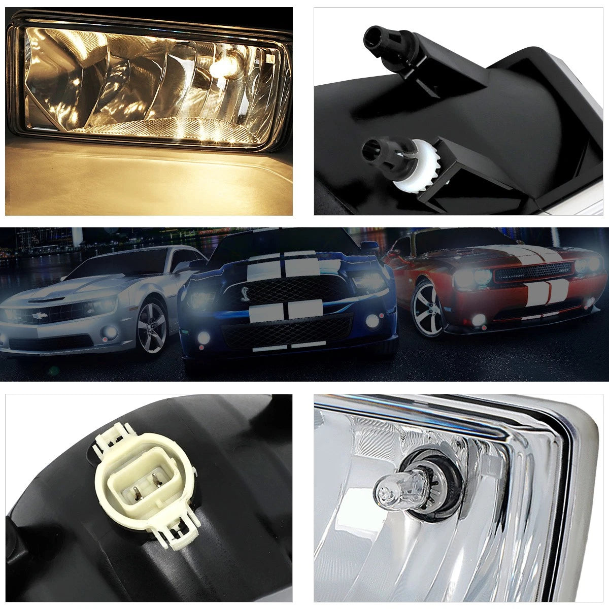 OE Style Front Driving Fog Light for Silverado/Sierra/Escalade (2007–2015)