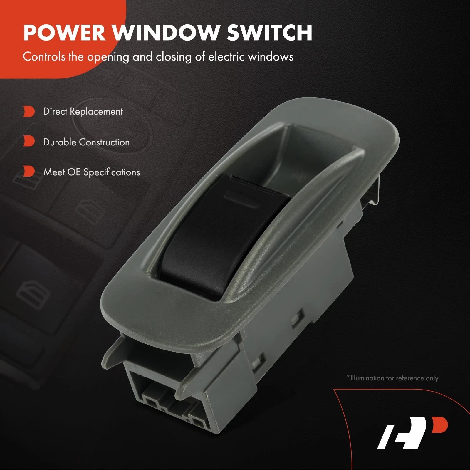 Rear Side Power Window Switch for Toyota Tacoma (2005-2011)