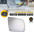 Heated Signal Passenger Side Mirror Glass for Toyota Tundra (2007–2017)