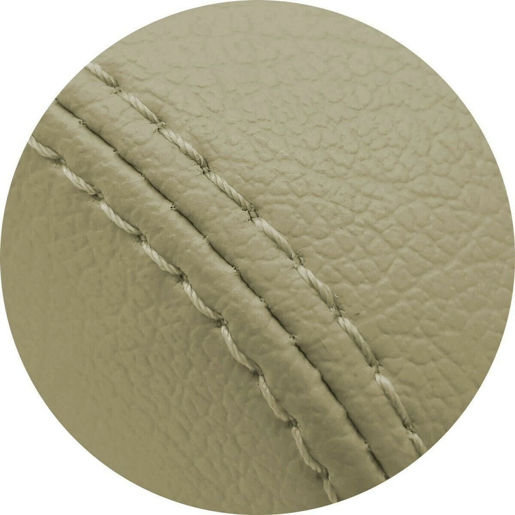 Leather Console Lid Armrest Cover for Cadillac ATS (2013–2019) Beige