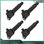 Set of 4 Ignition Coils for Hyundai Accent, Kia Rio, Rio5 1.6L (2006–2011)
