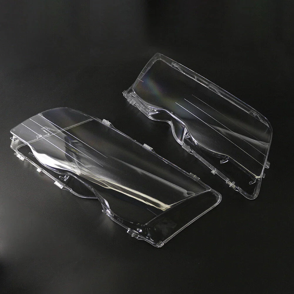 Transparent Front Headlight Lens Cover for BMW 3 Series E46 Sedan (98-01)