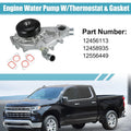 Set of 1 Engine Water Pump with Thermostat No.12456113 for Chevrolet Avalanche (2002–2013)