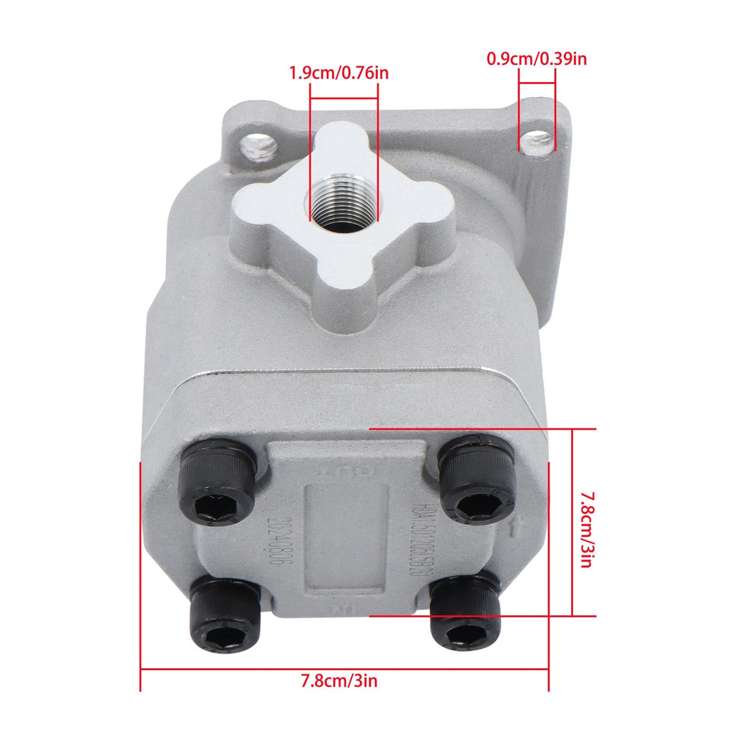 Hydraulic Pump 67211-76102 for Kubota B4200 B5100 B6000 B6100 B7100 F2000 F2100 (1990–2000)