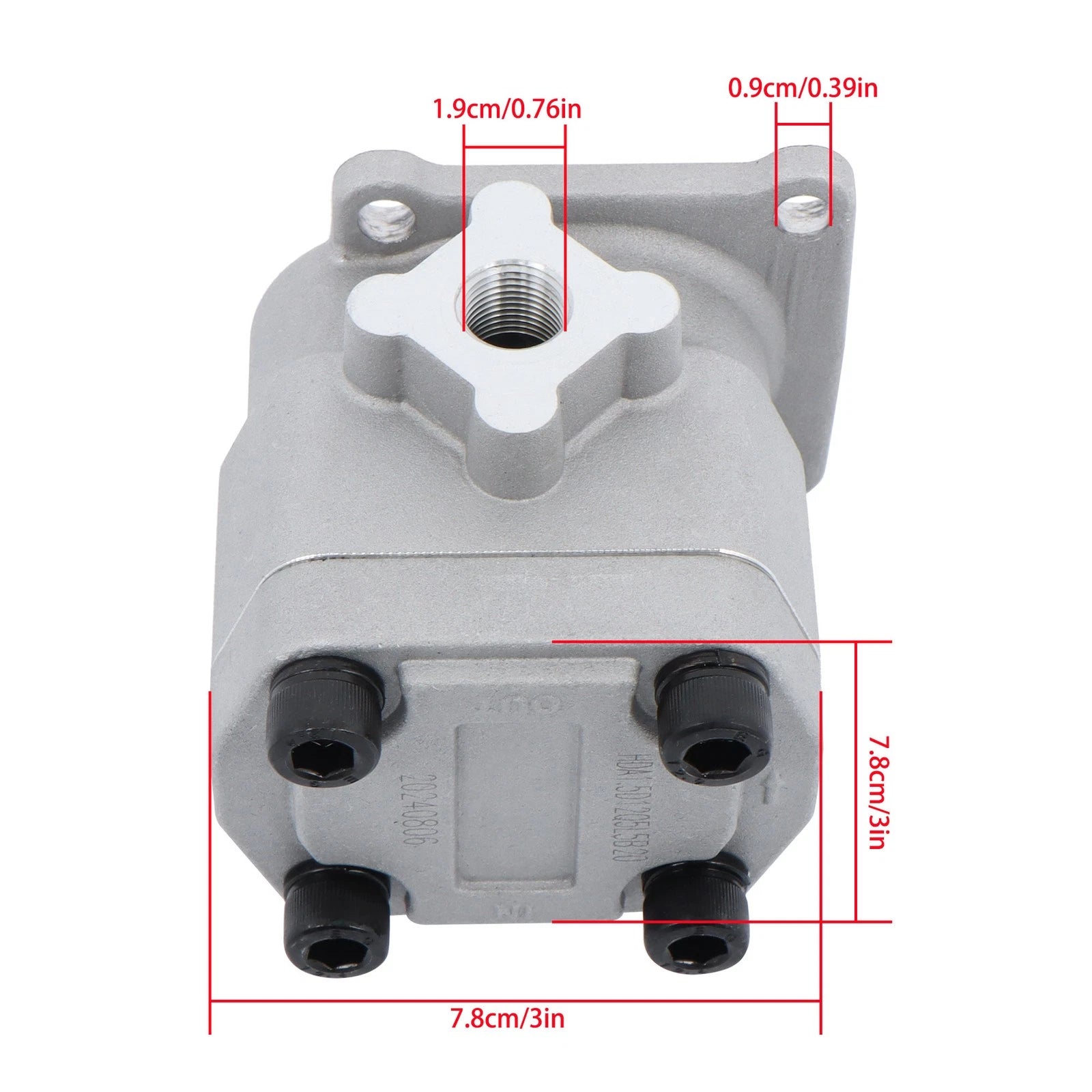 Hydraulic Pump 67211-76102 for Kubota B4200 B5100 B6000 B6100 B7100 F2000 F2100 (1990–2000)