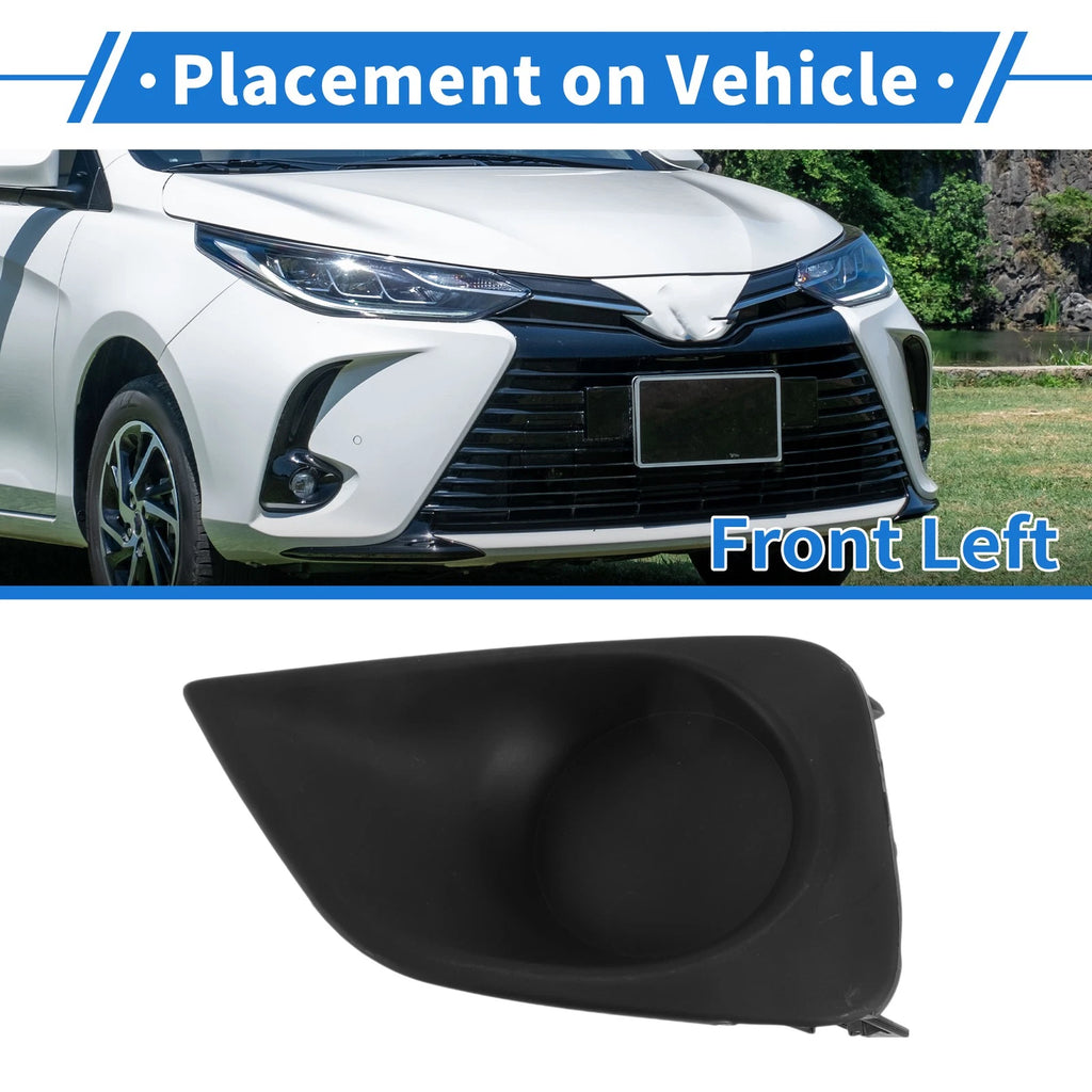Front Left Fog Light Grill No. 521280D130 for Toyota Vios (2013–2016)