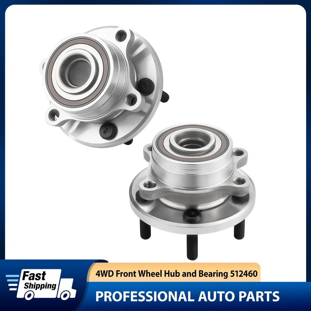 Front Wheel Hub Bearings Pair for Ford Explorer Police Interceptor (2011–2019)
