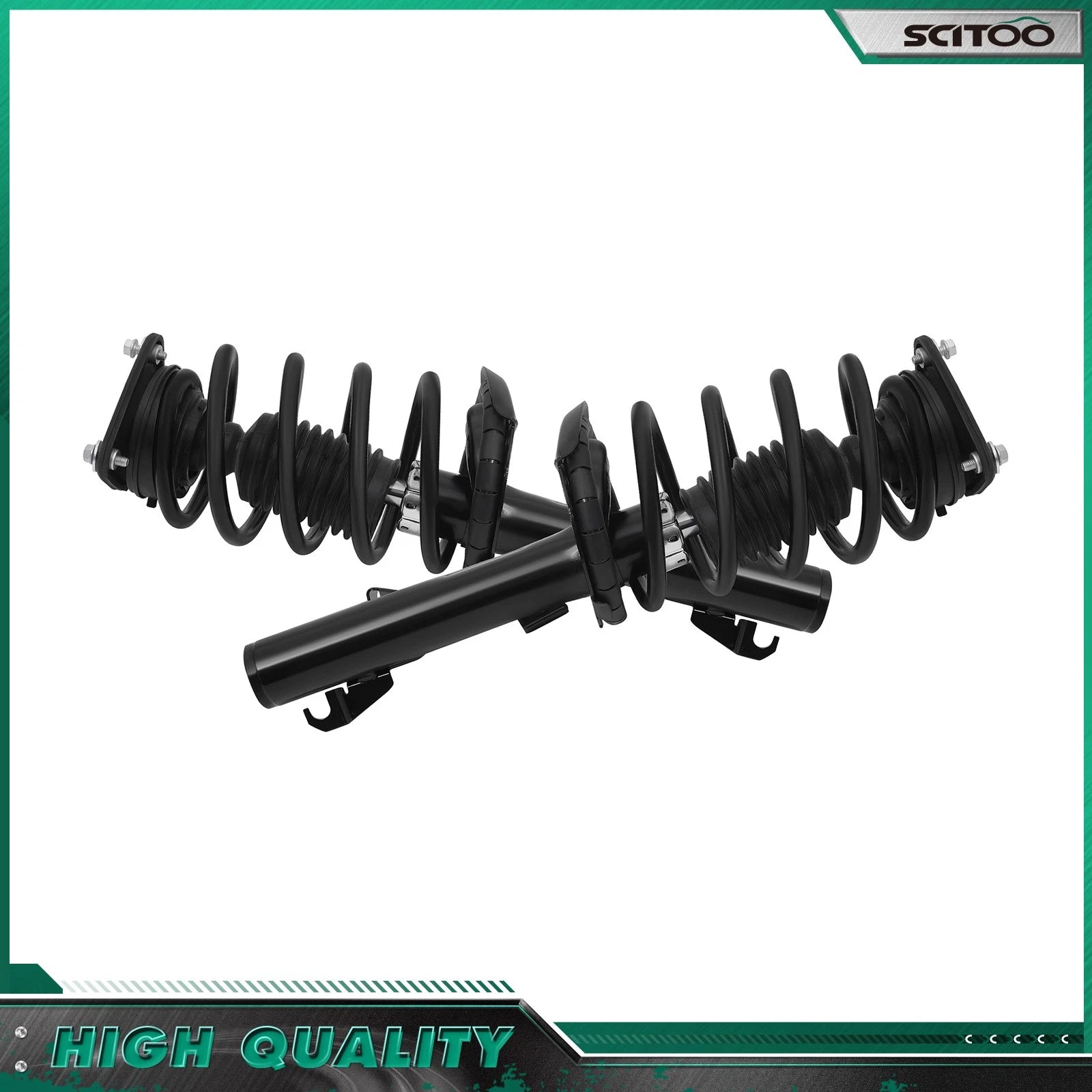 2X Complete Struts Coil Springs Shocks for Mazda 5 (2012–2014)