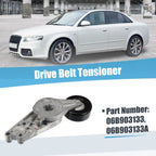 Belt Tensioner Pulley Assembly 06B903133 for Audi A4 Quattro (2002–2009)