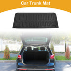Cargo Liner Rear Trunk Mat for Dodge Ram 1500 (2019–2024) TPE Stripe Pattern