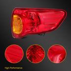 Tail Light Assembly for Toyota Corolla (2009–2010) Right Side